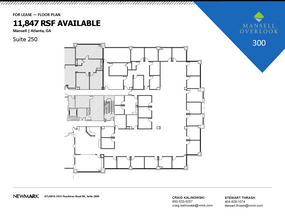 200 Mansell Ct E, Roswell, GA for lease Floor Plan- Image 1 of 1