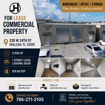 230-226 W 24th St, Hialeah FL - Warehouse