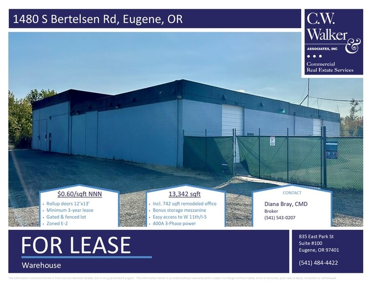 1400 S Bertelsen Rd, Eugene, OR for sale - Building Photo - Image 2 of 2