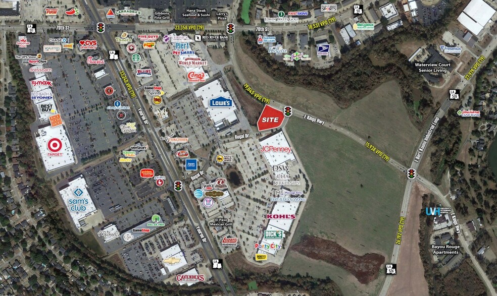 E Kings Hwy & Regal Dr, Shreveport, LA for sale - Building Photo - Image 1 of 3