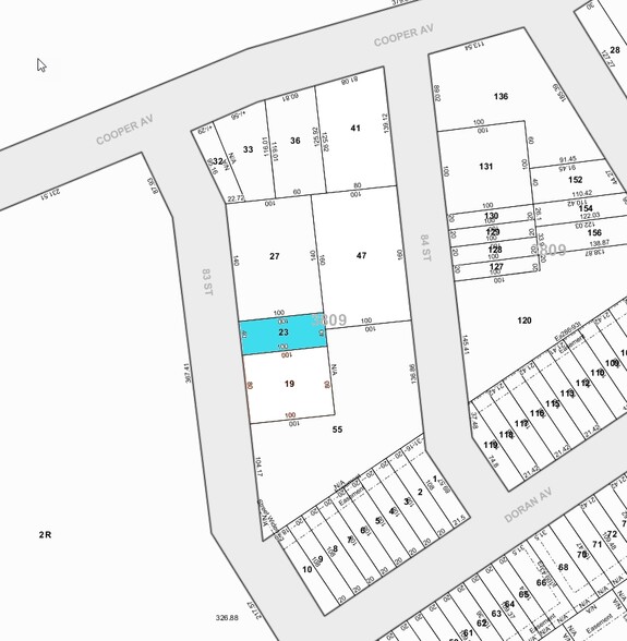 70-25 83rd St, Glendale, NY for lease - Plat Map - Image 2 of 2