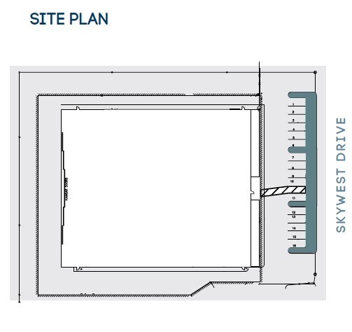 22005 Skywest Dr, Hayward, CA for sale - Site Plan - Image 1 of 1
