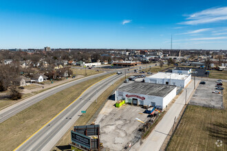 707 N Grant Ave, Springfield, MO - aerial  map view