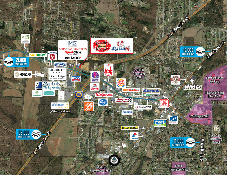 1848 W Main St, Cabot, AR for sale - Other - Image 1 of 1