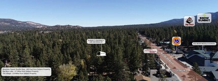 449 Georgia St, Big Bear Lake, CA - aerial  map view - Image1