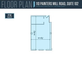 110 Painters Mill Rd, Owings Mills, MD for lease Floor Plan- Image 1 of 1