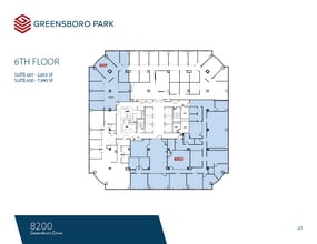 8180-8200 Greensboro Dr, McLean, VA for lease Floor Plan- Image 1 of 1
