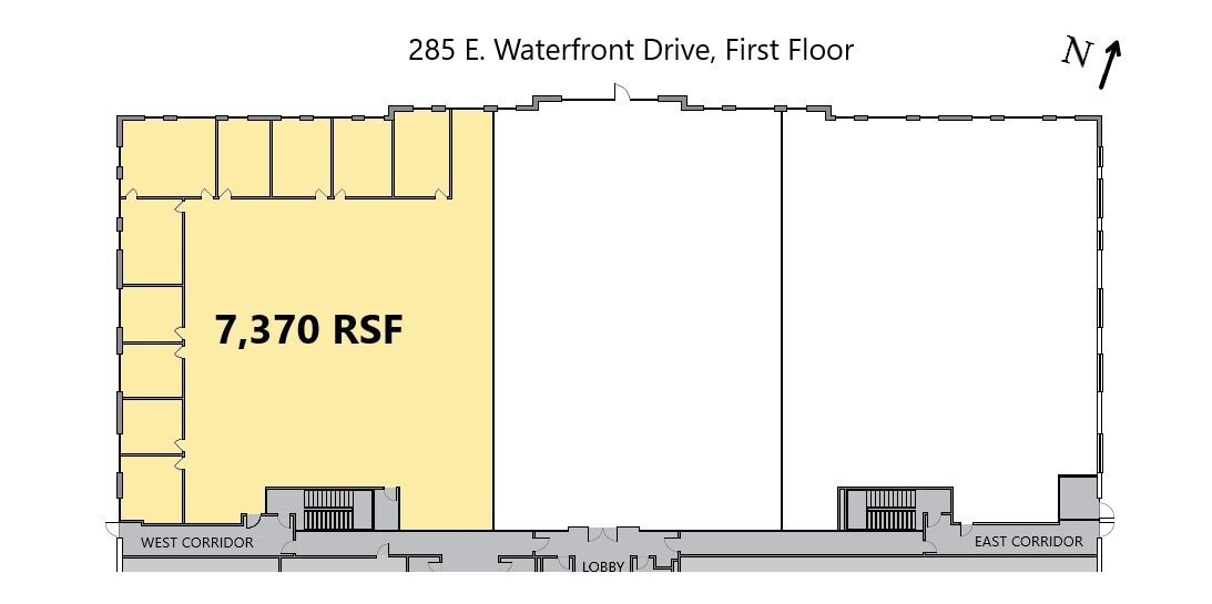 285 E Waterfront Dr, Homestead, PA for lease Floor Plan- Image 1 of 1