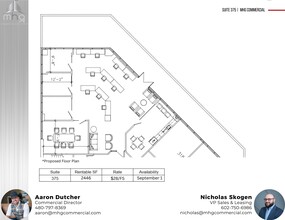 3033 N 44th St, Phoenix, AZ for lease Floor Plan- Image 1 of 1