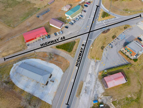 89450 AL-9, Lineville, AL - aerial  map view