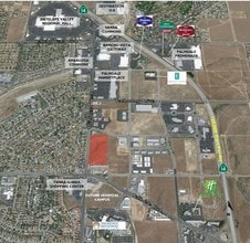 10th St W, Palmdale, CA - AERIAL  map view