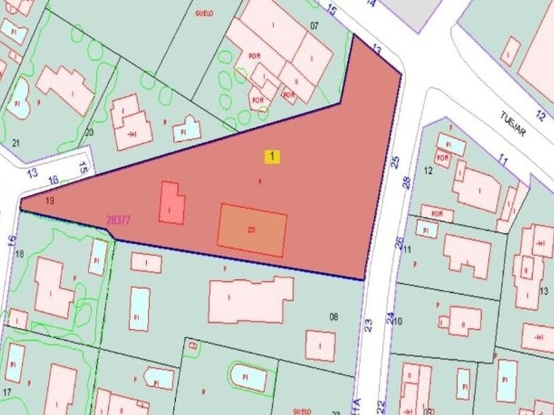 Carrer Ávila, L'ELIANA, Valencia for sale - Plat Map - Image 3 of 3