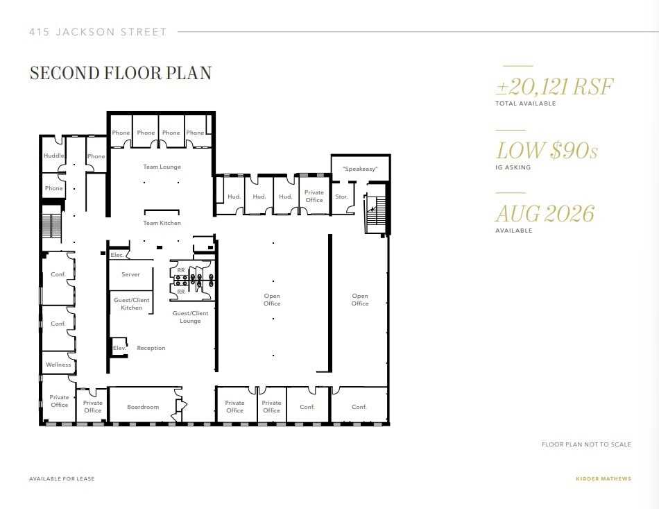 445 Jackson St, San Francisco, CA for lease Floor Plan- Image 1 of 1