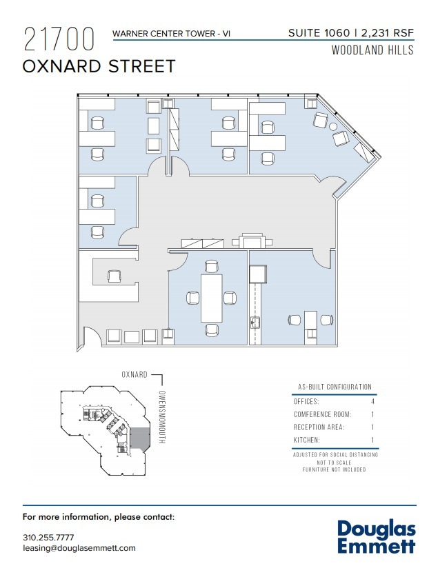 21700 Oxnard St, Woodland Hills, CA for lease Floor Plan- Image 1 of 1