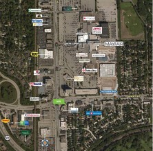 10701 W North Ave, Wauwatosa, WI - aerial  map view