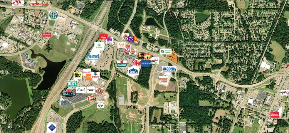 0 Hwy 463, Madison, MS for sale - Aerial - Image 1 of 2