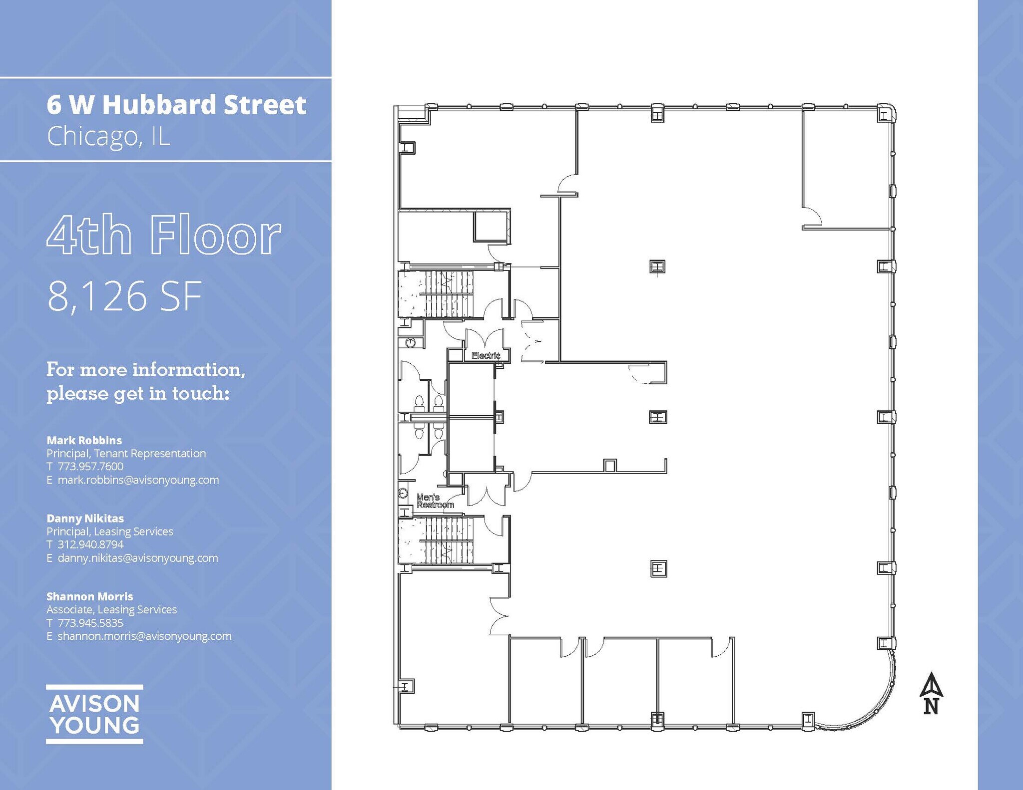 6 W Hubbard St, Chicago, IL for lease Interior Photo- Image 1 of 2