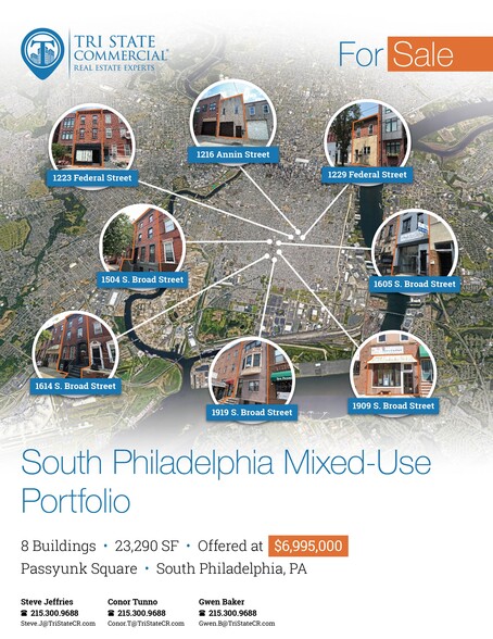 South Philadelphia Mixed-Use Portfolio portfolio of 8 properties for sale on LoopNet.com - Building Photo - Image 1 of 17