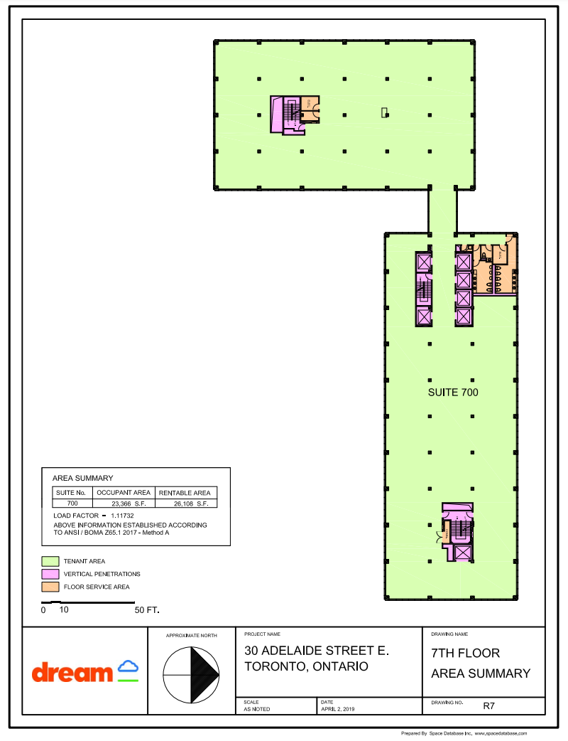 30 Adelaide St E, Toronto, ON for lease Floor Plan- Image 1 of 1