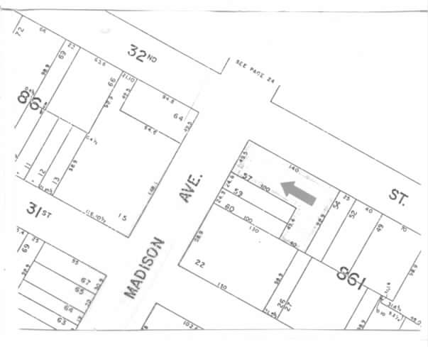 149 Madison Ave, New York, NY for sale Plat Map- Image 1 of 1