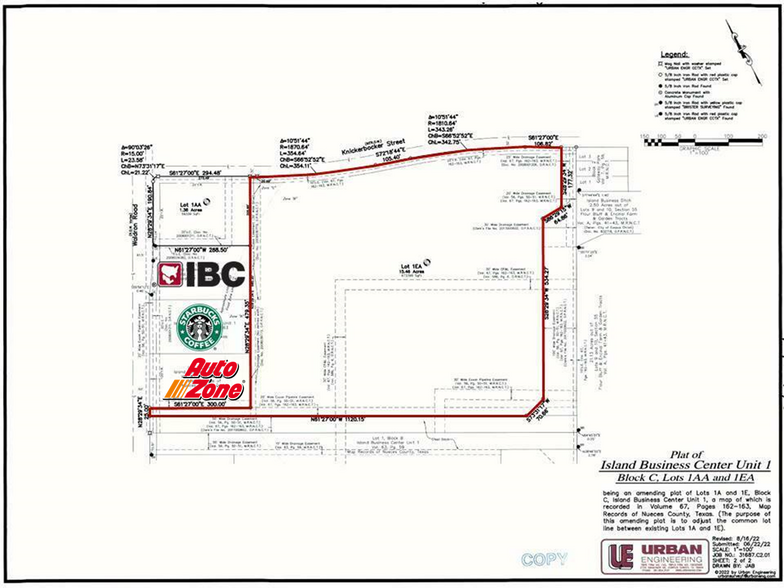 517 Knickerbocker, Corpus Christi, TX for sale - Site Plan - Image 3 of 5