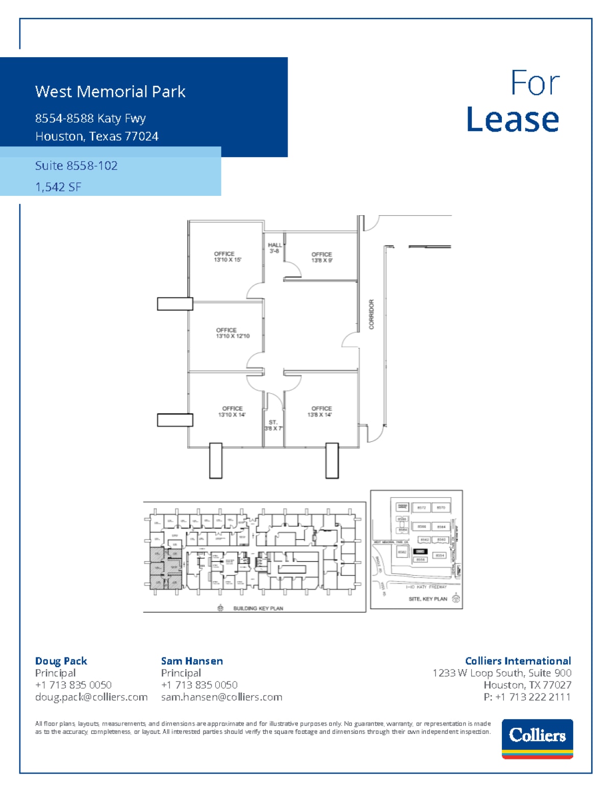 8554 Katy Fwy, Houston, TX for lease Floor Plan- Image 1 of 1