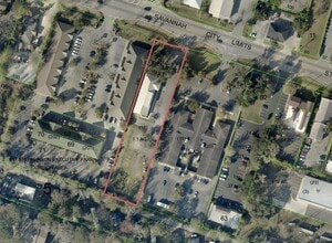 621 Stephenson Ave, Savannah, GA - AERIAL  map view
