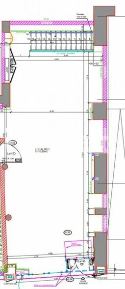 Retail in La Rochelle for lease - Floor Plan - Image 2 of 2