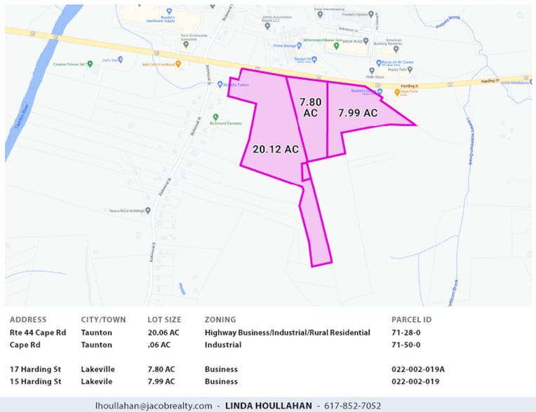 Route 44 & Cape Road, Taunton, MA for sale - Primary Photo - Image 1 of 4