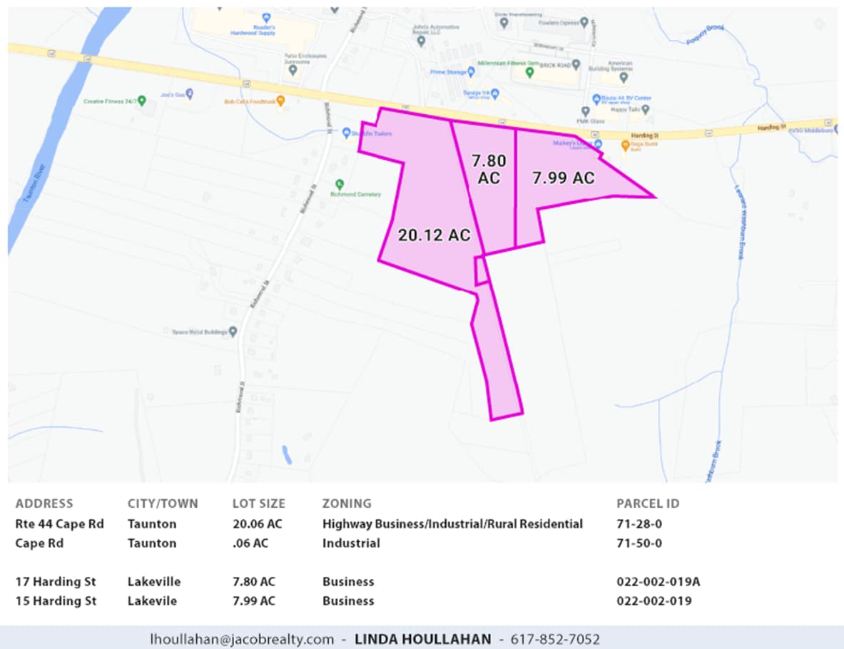 Route 44 & Cape Road, Taunton, MA for sale Primary Photo- Image 1 of 5