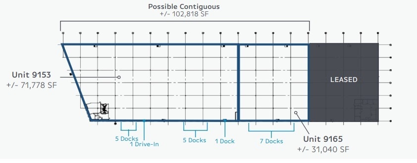9011-9045 N Deerwood Dr, Brown Deer, WI for lease Floor Plan- Image 1 of 1