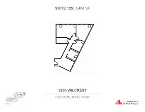 3200 Wilcrest Dr, Houston, TX for lease Floor Plan- Image 1 of 1