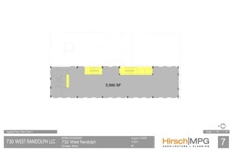 732 W Randolph St, Chicago, IL for lease Site Plan- Image 1 of 3