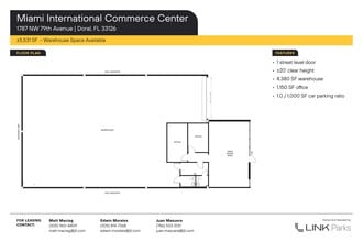 7950-7966 NW 14th St, Miami, FL for lease Site Plan- Image 1 of 17