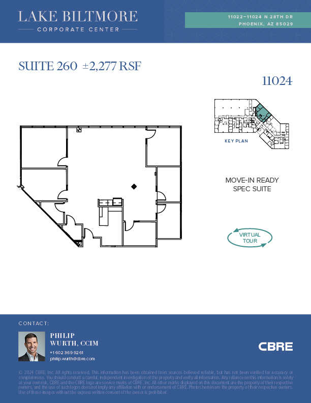 11022-11024 N 28th Dr, Phoenix, AZ for lease Floor Plan- Image 1 of 1