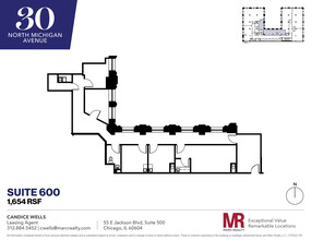 30 N Michigan Ave, Chicago, IL for lease Floor Plan- Image 1 of 10