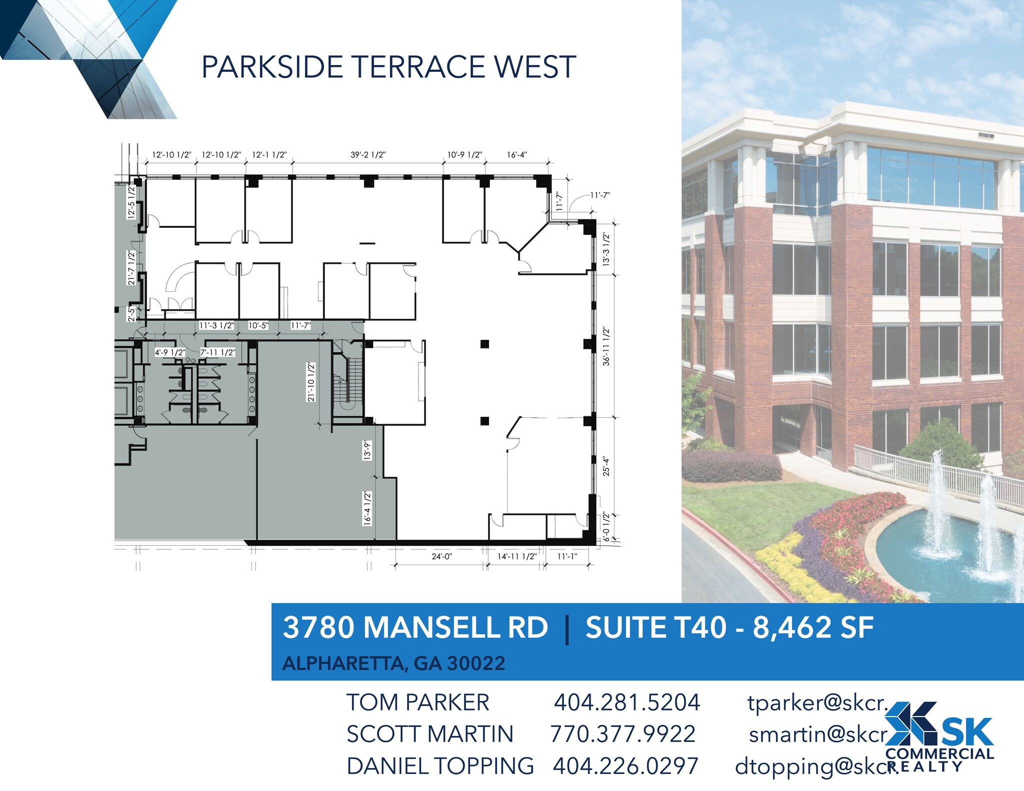 3780 Mansell Rd, Alpharetta, GA for lease Site Plan- Image 1 of 1