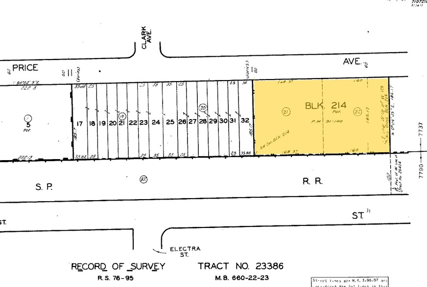 1120-1130 Price Ave, Pomona, CA for lease - Plat Map - Image 2 of 5