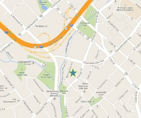 1111 Metropolitan Ave, Charlotte, NC for lease - Aerial - Image 2 of 28