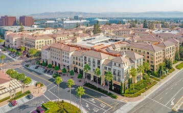 Bowers Ave, Santa Clara, CA - AERIAL  map view