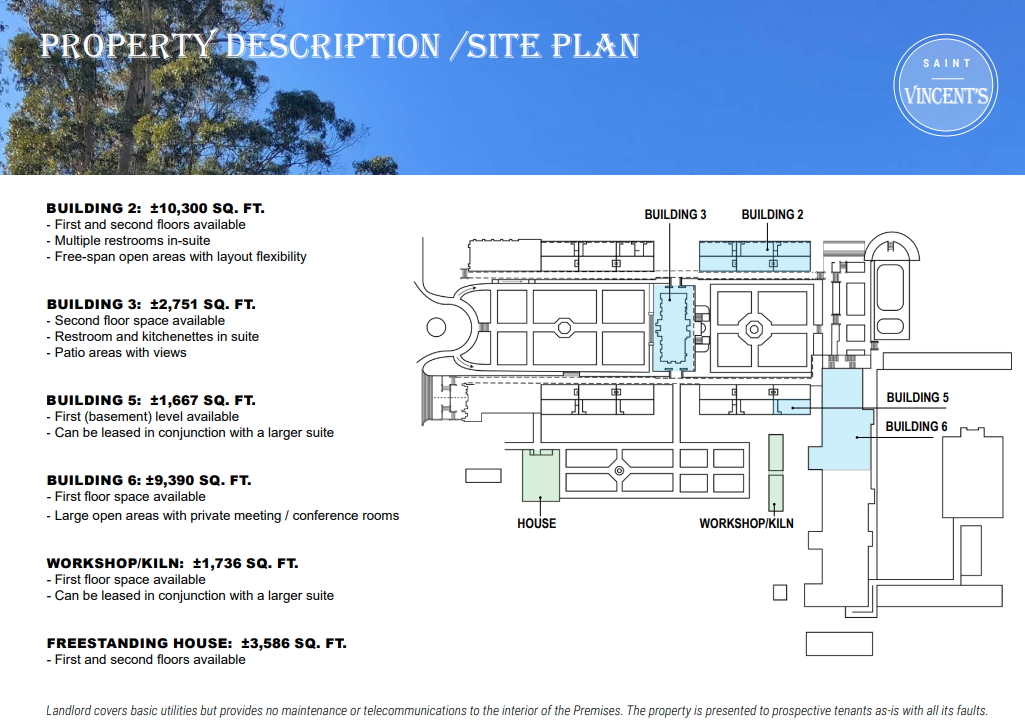 1 Saint Vincents Dr, San Rafael, CA for lease Building Photo- Image 1 of 1