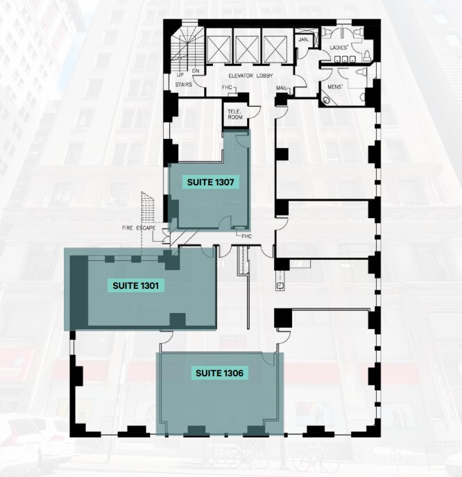 69 Yonge St, Toronto, ON for lease Floor Plan- Image 1 of 1