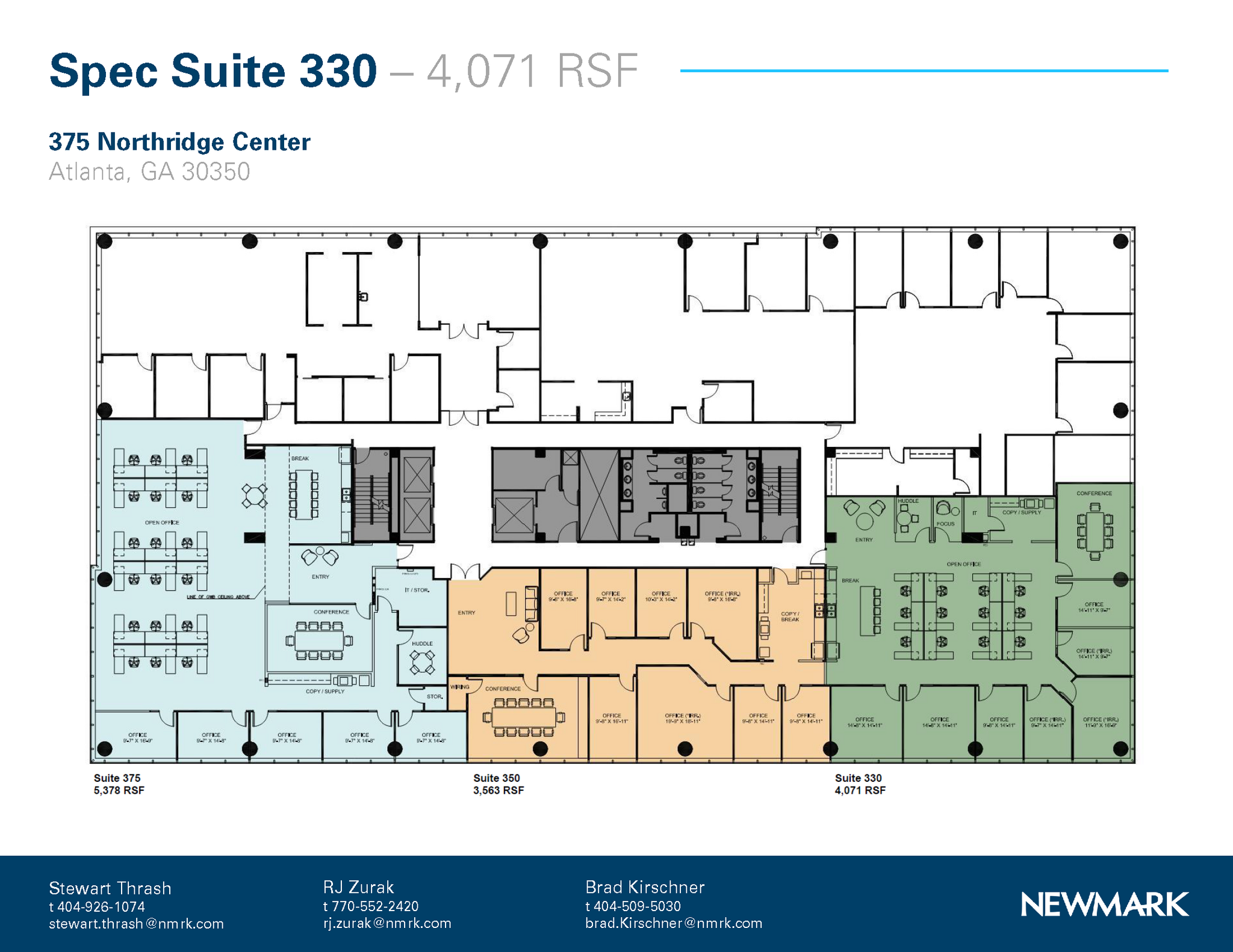 375 Northridge Rd, Atlanta, GA for lease Floor Plan- Image 1 of 1