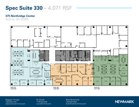 375 Northridge Rd, Atlanta, GA for lease Floor Plan- Image 1 of 1