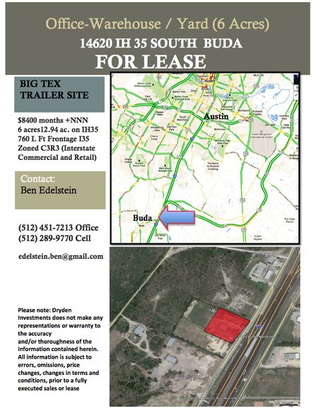 14620 N Ih 35, Buda, TX for sale - Building Photo - Image 1 of 1