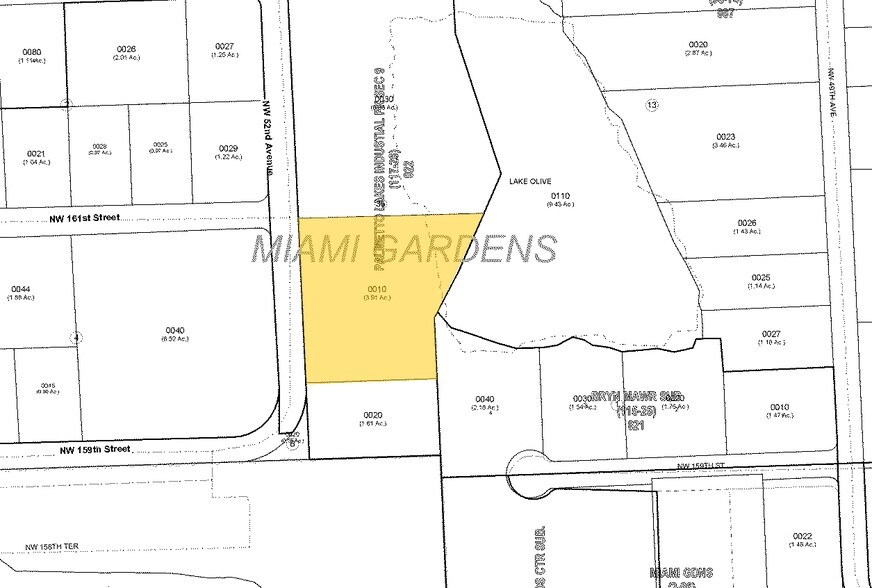 16005-16085 NW 52nd Ave, Opa Locka, FL for lease - Plat Map - Image 3 of 4