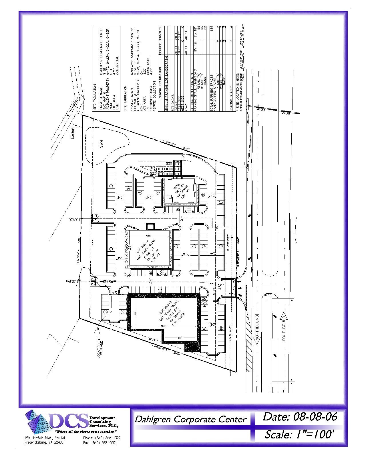 4581-4589 James Madison Hwy, King George, VA for sale Site Plan- Image 1 of 1