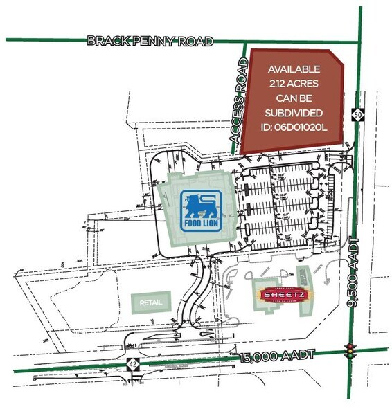 16371 NC Hwy 50, Garner, NC 27529, Raleigh, NC for sale - Primary Photo - Image 1 of 1