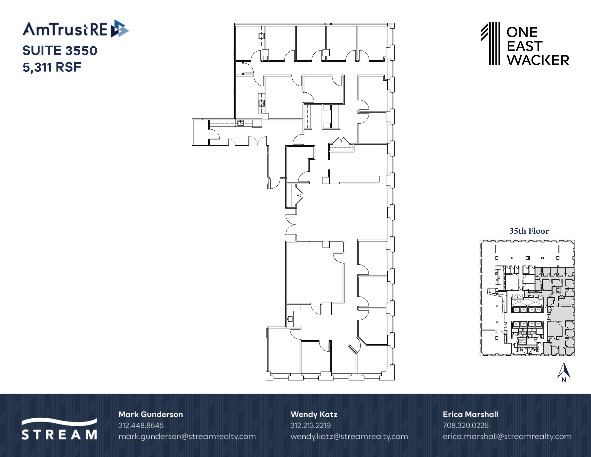 1 E Wacker Dr, Chicago, IL for lease Floor Plan- Image 1 of 1