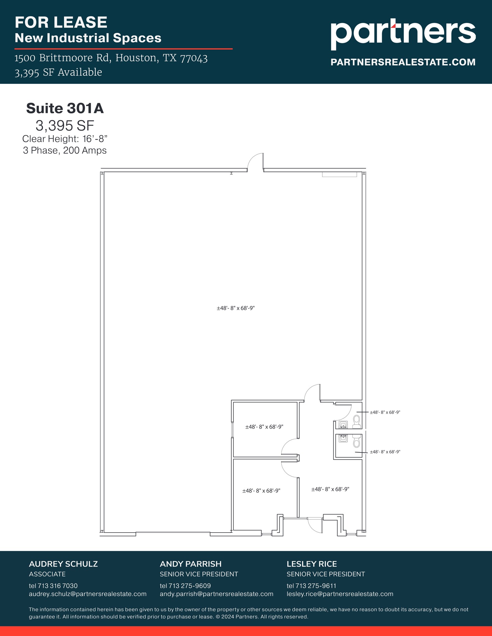 1500 Brittmoore Rd, Houston, TX for lease Site Plan- Image 1 of 1